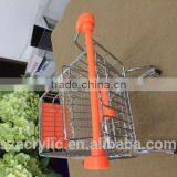 Small Metal Shopping Basket Car thumbnail-2