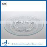 Embossed Glass Candy Storage Plate for Cake thumbnail-1