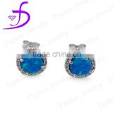 fashion earring designs new model earrings simple stud opal earrings