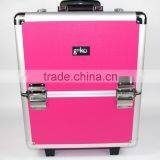 Professional Aluminium Beautician Makeup Trolley Beauty Box Vanity Case thumbnail-4