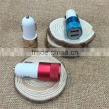 New design 2.1A car charger , Aluminium Alloy car adapter and car charger