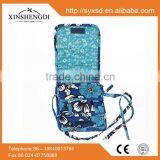 New Design Cotton Colorful Quilted Casual Travel Girl's Shopping Satchel thumbnail-3