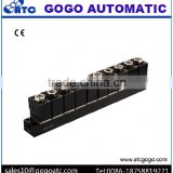 GOGO Control units water or air Pneumatic Solenoid micro valve manifold