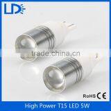 Hot T15 5W LED Interior Light Bulbs Super Light Tail Light