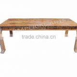 Antique Recycled Wood Dining Table thumbnail-2
