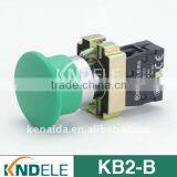 40mm Mushroom Waterproof Emergency Stop Push Button Switch,XB2-BC