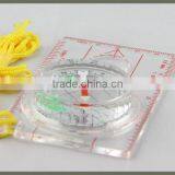 DC45-5W Transparent Plastic Military Compass With Rope thumbnail-3