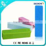 Free Package Green White Pink Blue Perfume 2200mah Mini Power Bank for Promotion Item