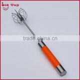 BT0150 12" Rotating Whisk With PP Handle 12" Revolve Egg Beater With 430 Stainless Steel Function Part 12" Rotary Egg Whisk thumbnail-3