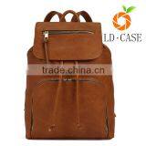 Factory Promotion Custom Big Leather Backpacks for Women thumbnail-3