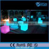 Rgb Color Illuminated Bar/party Furniture,dmx Portable Outdoor Led Cube Light