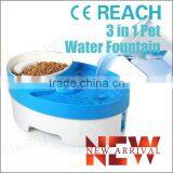 Newest 3 in 1 Featured Dog Drinking Water Fountain thumbnail-2