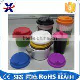 ECO-friedly Food Grade of Silicone Cover for Coffee Cup thumbnail-1