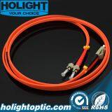 Fiber Patch Cord LC to St Duplex mm Om1 or Om2 Orange thumbnail-2