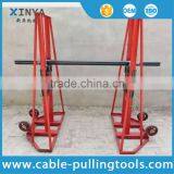 10T Hydraulic Cable Reel Carrier Cable Reel Lifting Stand thumbnail-1