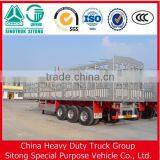 Sinotruck Trailer Stake Semi Trailer 40t 60t 80t Fence Cargo Semi Trailer thumbnail-6