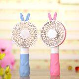Portable Rabbit Shaped Yellow Mini Fan For Sale With Battery thumbnail-5