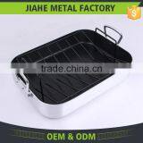 Restaurant Aluminium Nonstick Pan Chicken Roaster With Rack thumbnail-1