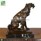 Bronze Brass Dog Statue thumbnail-1