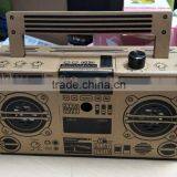 Creative DIY Foldable Loudspeaker Box Consist With Paper Materials, Funny Puzzle Loudspeaker, Classical Style LoudSpeaker Box thumbnail-1