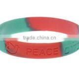 New Disign Clover Rubber Charm Wristband Band Fashion Silicone Bracelet thumbnail-4