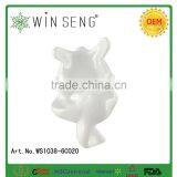 Lovely Easter Decoration White Ceramic Rabbit Figurines thumbnail-2