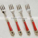 Fork With Brass Handle thumbnail-1