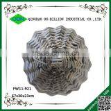 Willow Wicker Hanging Flower Baskets for Decoration thumbnail-5