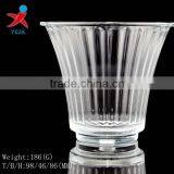 Bucket Set Type High Temperature Resistant Explosion-proof Glass Lampshade Striped Lace Craft Bright Household Glass Lighting ac thumbnail-1