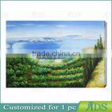 Wall Decor Village Life Oil Painting thumbnail-3