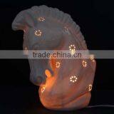 Hot Sale Horse Design Ceramic Decoration Lamp for Home thumbnail-2