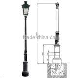 Square Used Lamp Poles/ductile Casting Posts/outdoor Park Lighting Posts thumbnail-3