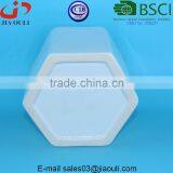 Hexagon White Ceramic Plant Pots Succulent Planters thumbnail-6