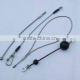 7*7 3.2MM Coated to 4.8MM Wire Rope Cables/Loop Cable Assembly thumbnail-2