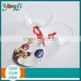 Different Shape Hanging Clear Transparent Plastic Photo Ball Ornament thumbnail-2