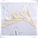 Disposable Cheap Small Wooden Ice Cream Spoon ,Mini Wooden Spoon