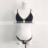 New Fashion Hot Sexy Hollow Out Letter Bikini Set thumbnail-2