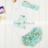 New Style Wholesale Bulk Kids Clothes Cheap China Newborn Baby Girls Clothing Set Children's Boutique thumbnail-3