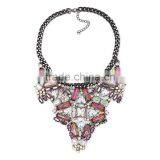 Fashion Crystal Geometric Gems Alloy Statement Necklaces Jewelry thumbnail-6