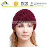 Hand Knit Fashion Girls Fancy Winter Hats And Cap thumbnail-3