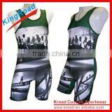 2016 New Products Custom Sublimation Printing Youth Wrestling Singlets thumbnail-1