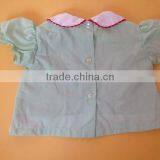 Wholesale Cute Embroider Baby Boutique Frock Designs of Little Girl Clothes for Baby Wear thumbnail-3