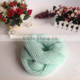 Acrylic White Color Fashion Winter Knitting Scarf Factory thumbnail-6