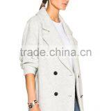 High Quality Girls Formal Woolen Cashmere Coat thumbnail-4