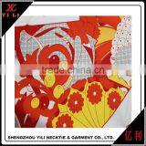 100% Silk Printing Square 90*90 Customize for Lady Scarf thumbnail-3