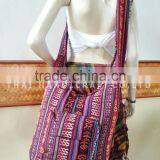 Thai Woven Fabrics Shoulder Hippie Boho Hobo Sling Crossbody thumbnail-1