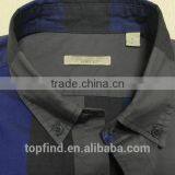 100% Cotton Big Check Round Bottom Men Casual Check Shirt With Buttom Down Collar thumbnail-3