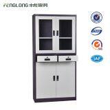 Made In Luoyang Steel Display Cabinet 2 Drawer Glass Door File Cabinet thumbnail-4