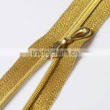 #5 Golden Teeth Nylon Zipper or Zips thumbnail-2