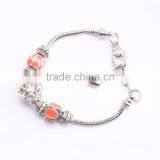 17-21cm Silver Plated Snake Chain Lobster Clasp European Fashion Bracelet BL1003 thumbnail-4